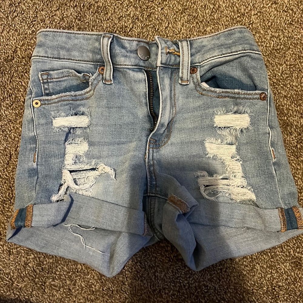 aeropostale mid rise shorts
